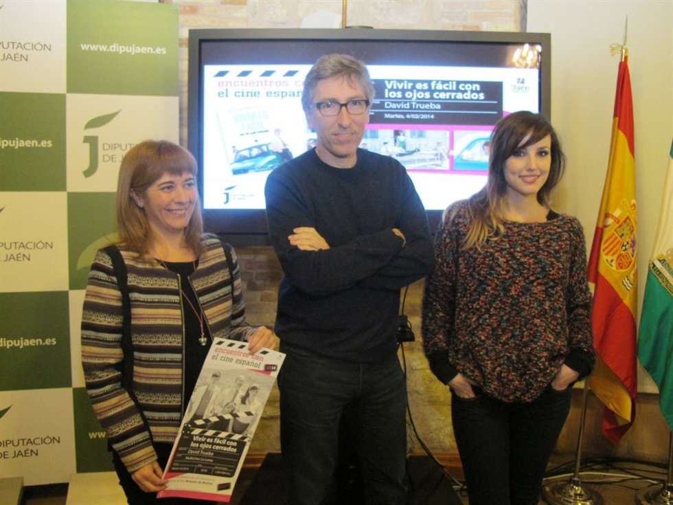 Antonia Olivares, David Trueba y Natalia de Molina