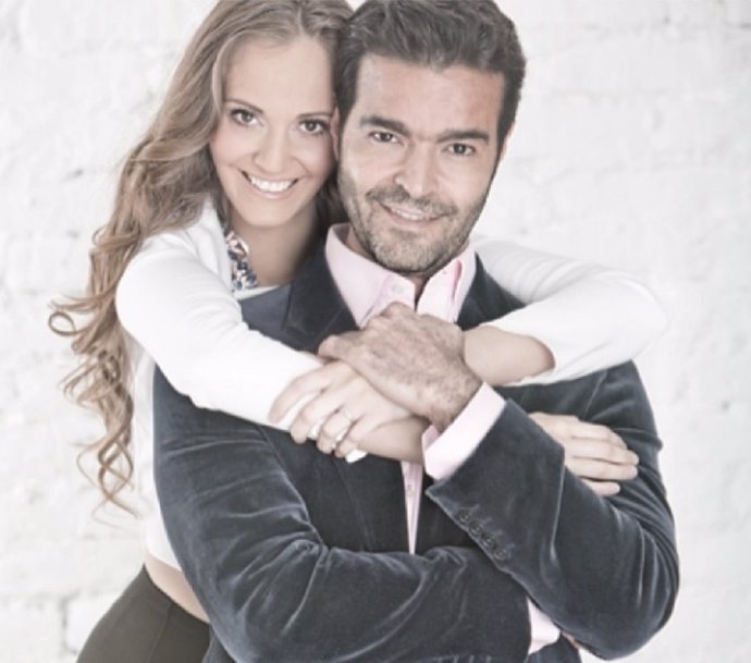 Pablo Montero y Carolina Van Wielink