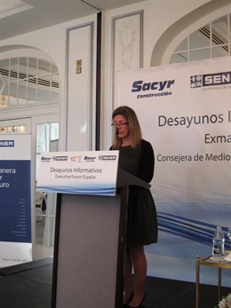 Consejera vasca de Medio Ambiente, Ana Oregi