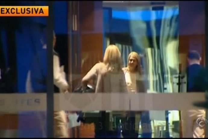 Infanta Cristina prepara su defensa en Barcelona