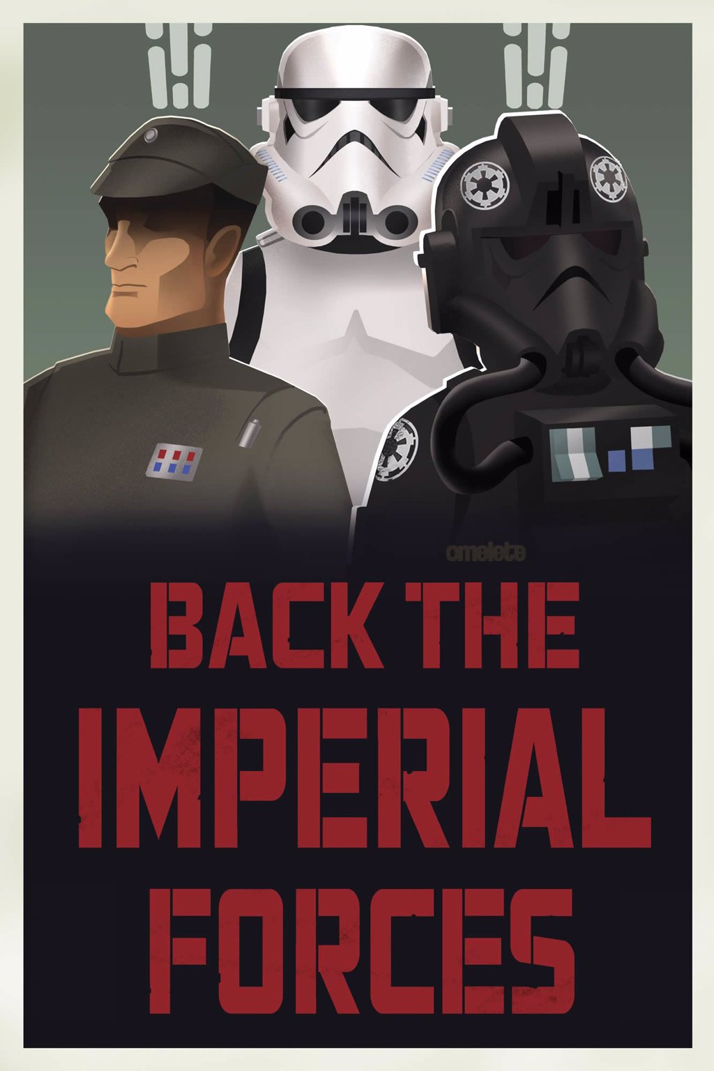 La propaganda imperial de Star Wars Rebels: ¡Alístate!