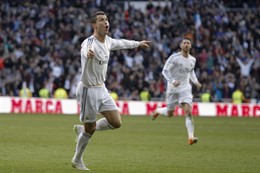 Cristiano Ronaldo y Sergio Ramos con el Real Madrid