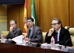 Diego Valderas, hoy en comisión