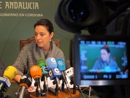 La delegada del Gobierno andaluz en Córdoba, Isabel Ambrosio