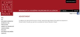 Advertencia de la petición de informe al CJC en el DNV online