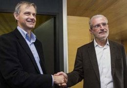 Los dos candidatos al rectorado de la Universitat de València