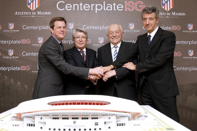 Acuerdo Atlético de Madrid con Centerplate ISG 