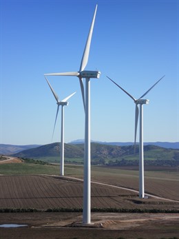 Parque eólico de Iberdrola en Cádiz  