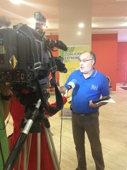 Secretario general del PREx CREx, Extremadura, Estanislao Martín