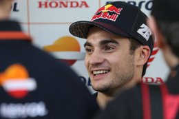 Dani Pedrosa, en los test de Sepang de febrero de 2014