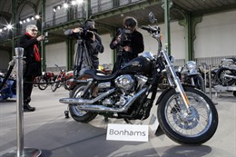Harley Davidson donada por el Papa Francisco