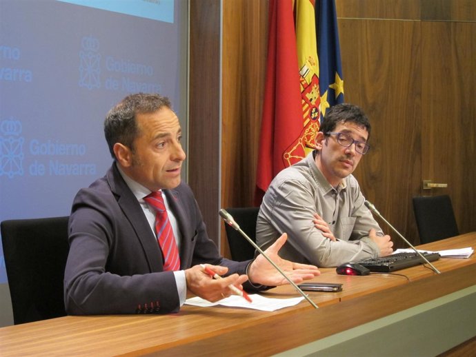 Juan Luis Sánchez de Muniáin en primer término.