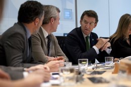 Feijóo en el Consello del 6 de febrero