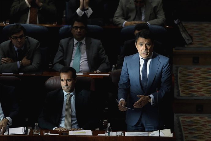 Ignacio González en la Asamblea de Madrid