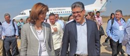 Los ministros de Exteriores de Colombia y Venezuela
