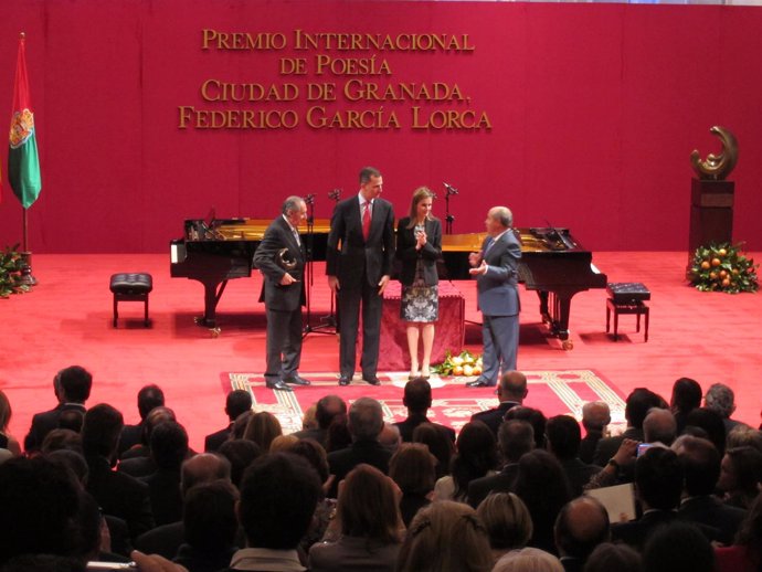 Los Príncipes de Asturias entregan el Premio Lorca