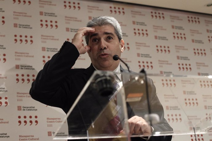 El consejero de Presidencia y portavoz de la Generalitat catalana, Francesc Homs