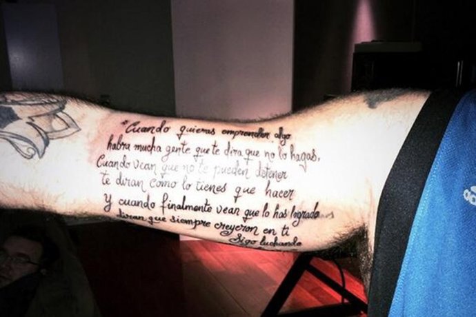 El tatuaje de la polémica