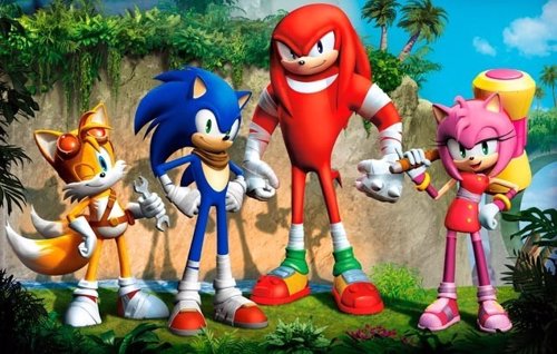 Sonic Boom de Sega, nuevo diseño
