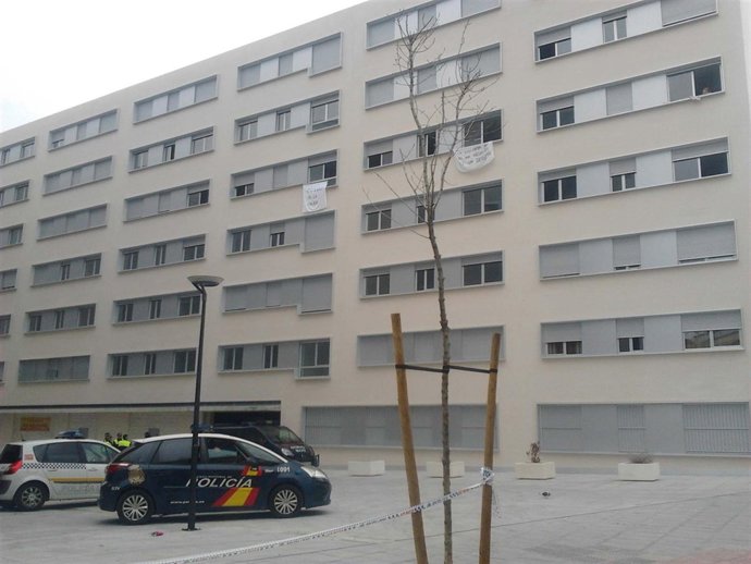 El edificio de Nuevo Amate.