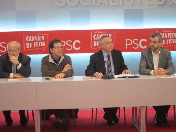 Expte.José Montilla, Joan Rangel, Pere Navarro, Maurici Lucena (PSC)
