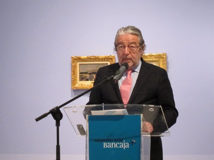 El presidente de Fundación Bancaja, Rafael Alcón