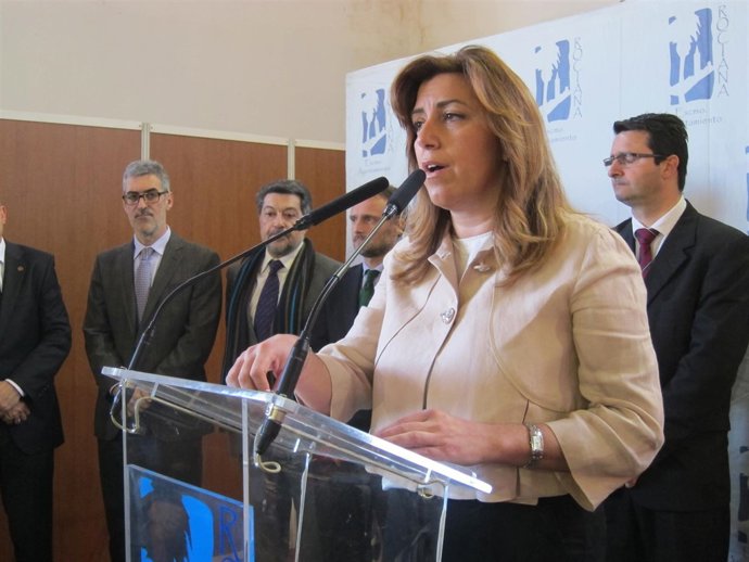 La presidenta de la Junta, Susana Díaz.