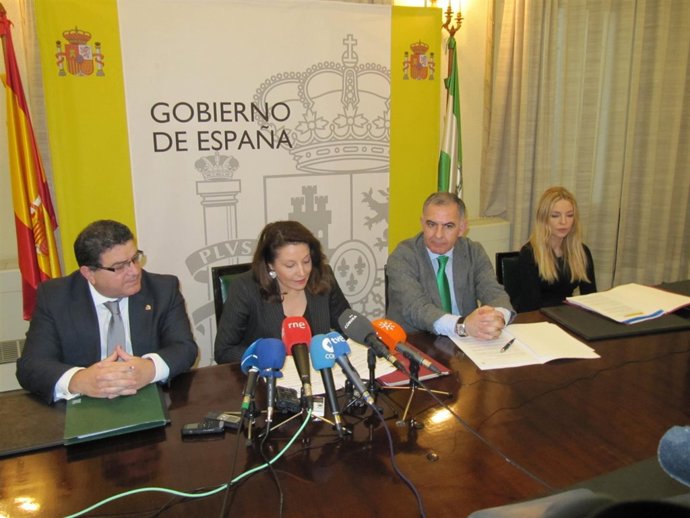 La delegada del Gobierno en Andalucía, Carmen Crespo, en Granada