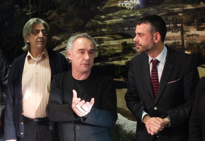 Juli Soler, Ferran Adrià y Santi Vila
