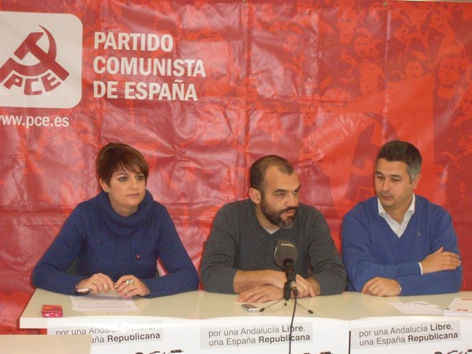 José Manuel Mariscal, hoy junto a Juan Francisco Arenas y Mari Carmen Cantero