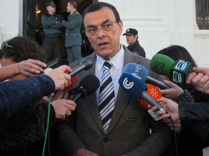 El presidente de la Diputación, Ignacio Caraballo. 