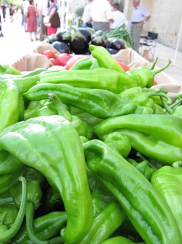 Pimientos, hortalizas