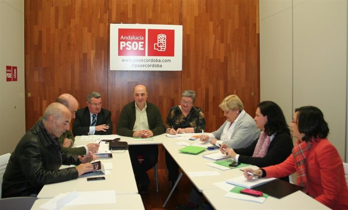 Reunión del Grupo Parlamentario Socialista de Córdoba