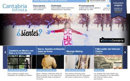 Portada del portal de Cantabria Infinita
