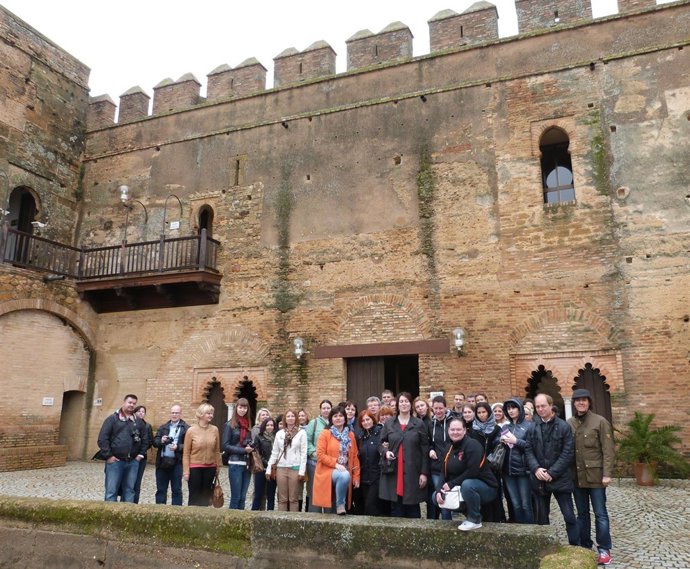 Delegación rusa en Carmona.
