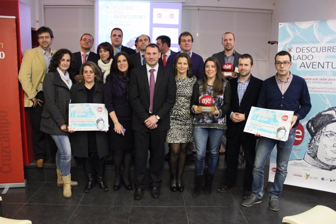 Entrega de premios AJE en Jaén 