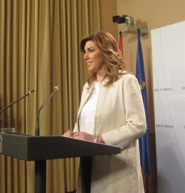 Susana Díaz, este martes