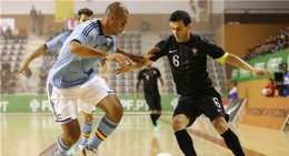 España se mide a Portugal en Fútbol Sala