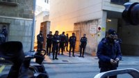Urdangarín.- Impressionant desplegament de seguretat i mitjans al jutjat abans d'arribar la Infanta