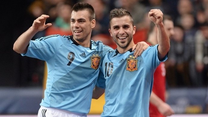 Sergio Lozano y Raúl Campos en el Europeo de Bélgica