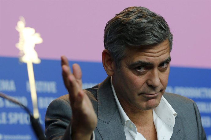 George Clooney presenta 'The Monuments Man' en la Berlinale