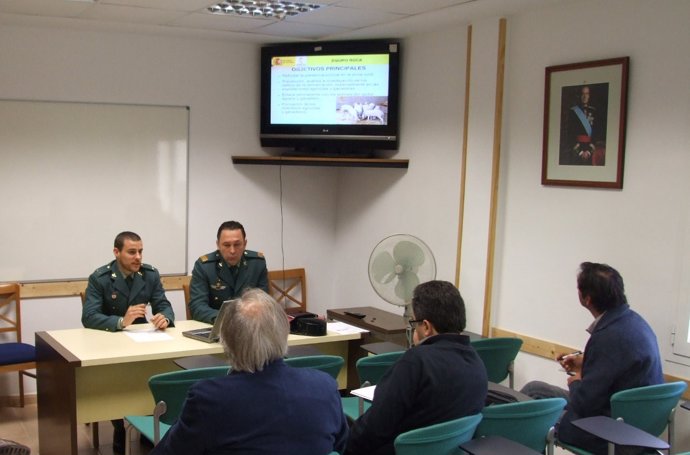 Presentación de la Guardia Civil de los 'Equipos Roca' en Baleares