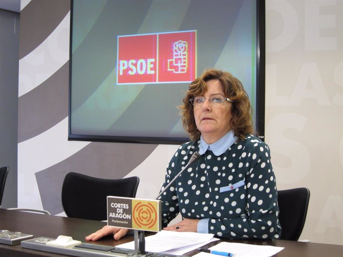 Mª Victoria Broto (PSOE) ha criticado la "nefasta" gestión de DGA en dependencia