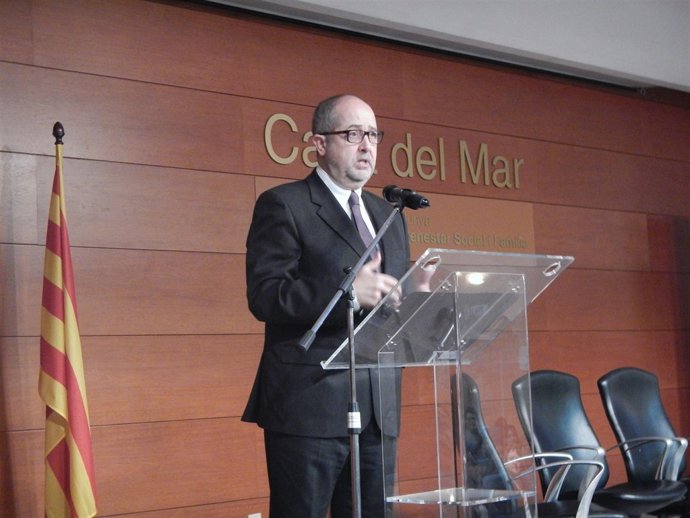Felip Puig presentando Catalunya Emprèn
