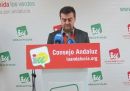 El coordinador general de IULV-CA, Antonio Maíllo