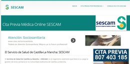 Web falsa SESCAM
