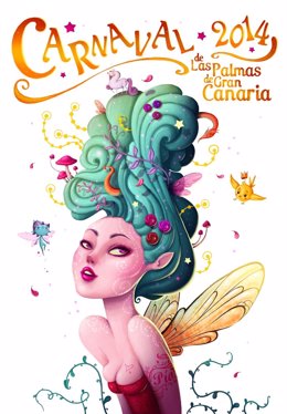Cartel del Carnaval de Las Palmas de Gran Canaria 2014