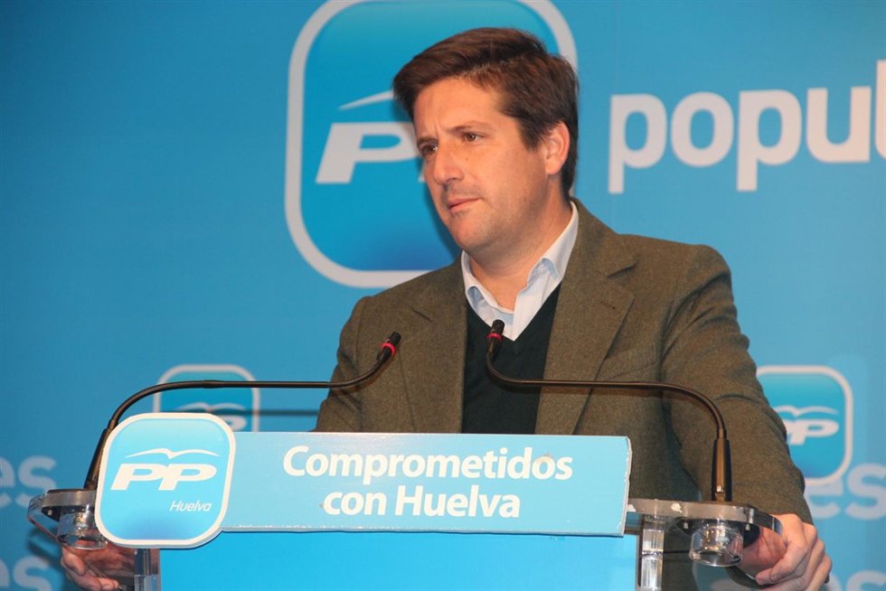 El secretario general del PP de Huelva, Guillermo García Longoria.