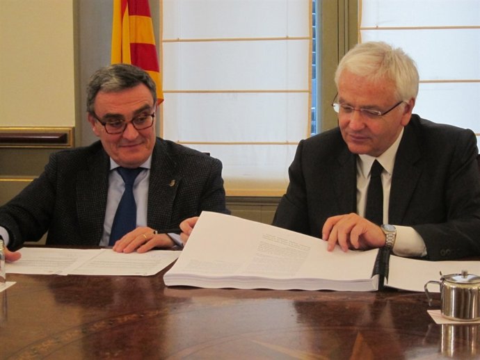 Àngel Ros y Ferran Mascarell