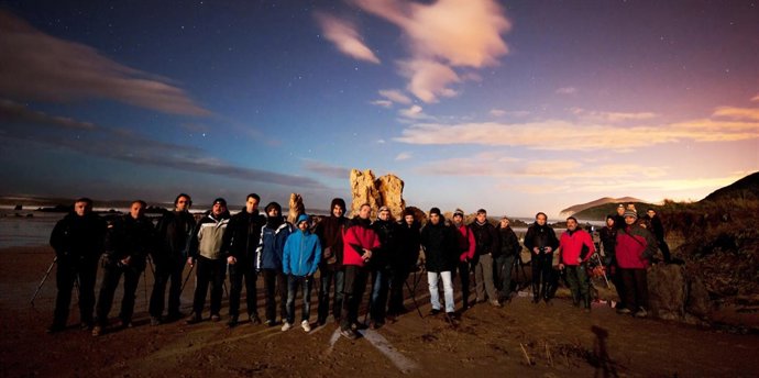 Curso de fotografía nocturna en Noja